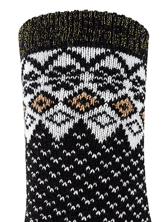 CAMANO | Chaussettes anémone | schwarz